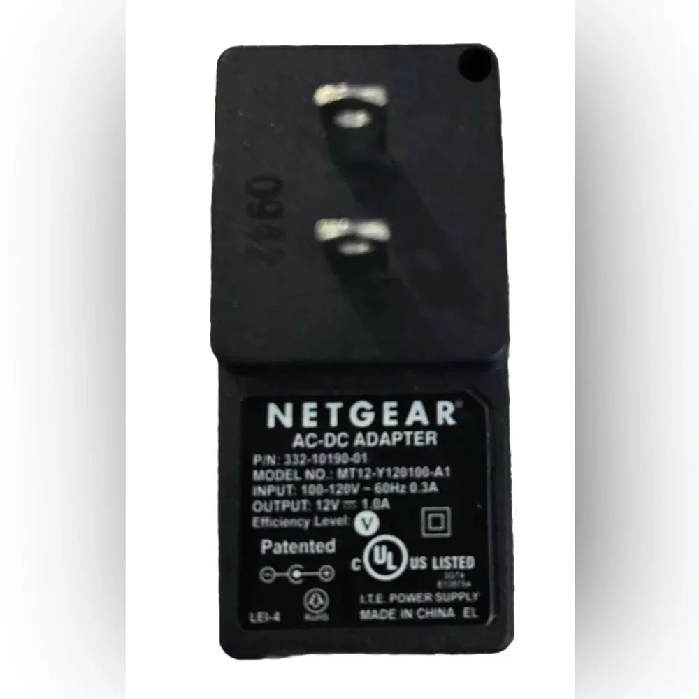 NETGEAR AC Adapter 332-10190-01 Router Power Supply Cord Charger 12V